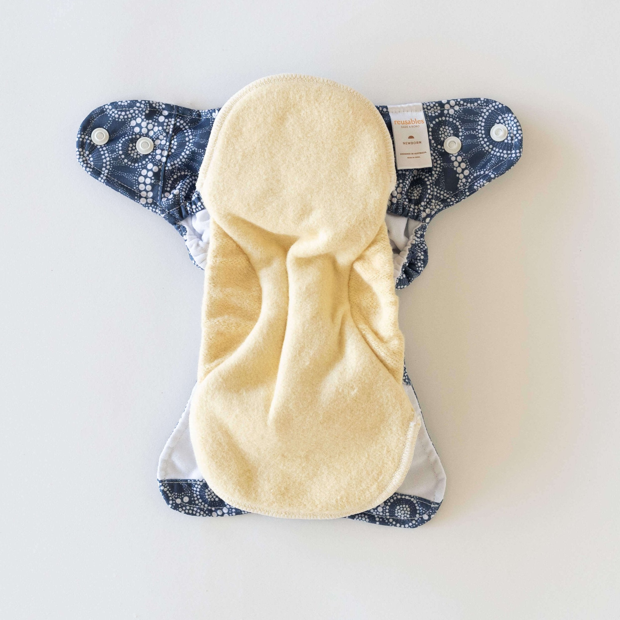 One Size Flexi Cover Nappy 2.0 | Jellyfish Tide