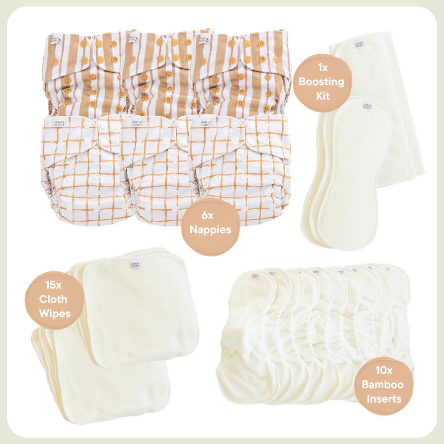 Everyday One-Size Flexi Nappy Bundle | Circus